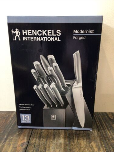 Henckels International Modernist Forged 13 Piece Set - New in open box *READ* - Fresh Stock Dated January 2026