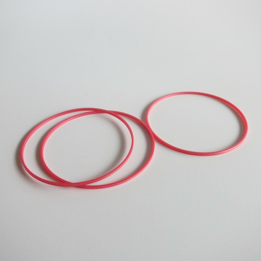 Plastic Red Gasket 0.9mm Height Watch Back Cover Case O-Ring 18mm-33mm G668F - Fresh Stock Dated December 2025
