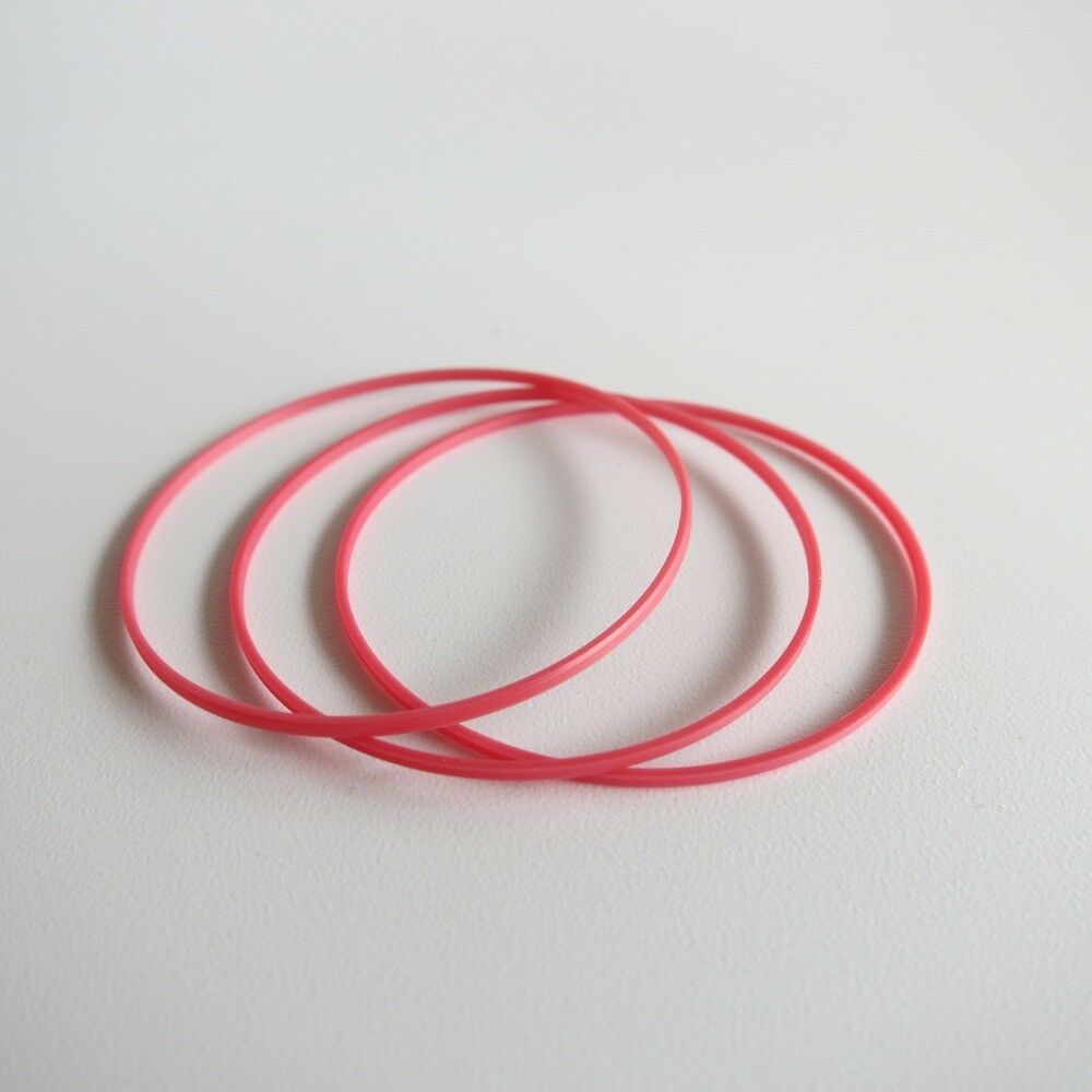 Plastic Red Gasket 0.9mm Height Watch Back Cover Case O-Ring 18mm-33mm G668F - Fresh Stock Dated December 2025