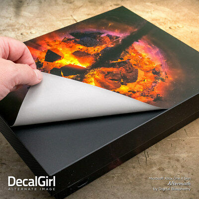 Xbox One X Console Skin - Solid Black - Sticker Decal Wrap - Fresh Stock Dated February 2026