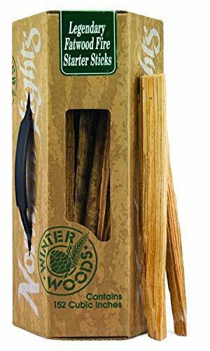 Legendary  Fatwood Fire Starter Sticks, Gift Box, Kindling Wood, Campfire - Fresh Stock Dated January 2026