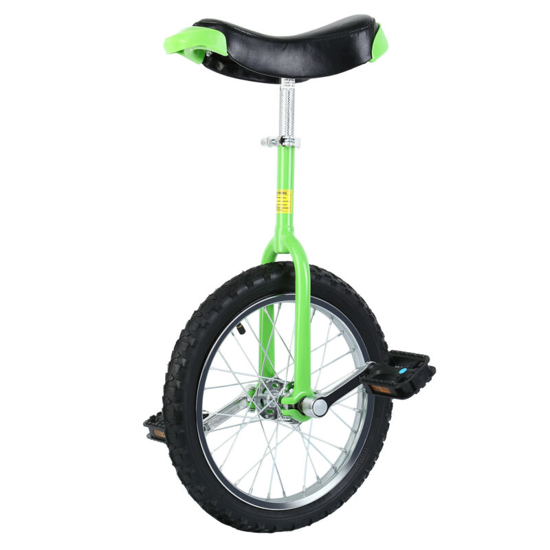 16'' Unicycle Mountain Unicycle Leakproof Butyl Tire Wheel Cycling Fitness - Fresh Stock Dated December 2025