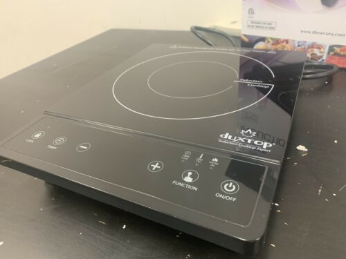 Duxtop E210C2 Portable Induction Cooktop Countertop Burner in Black - 1800W - Fresh Stock Dated February 2026
