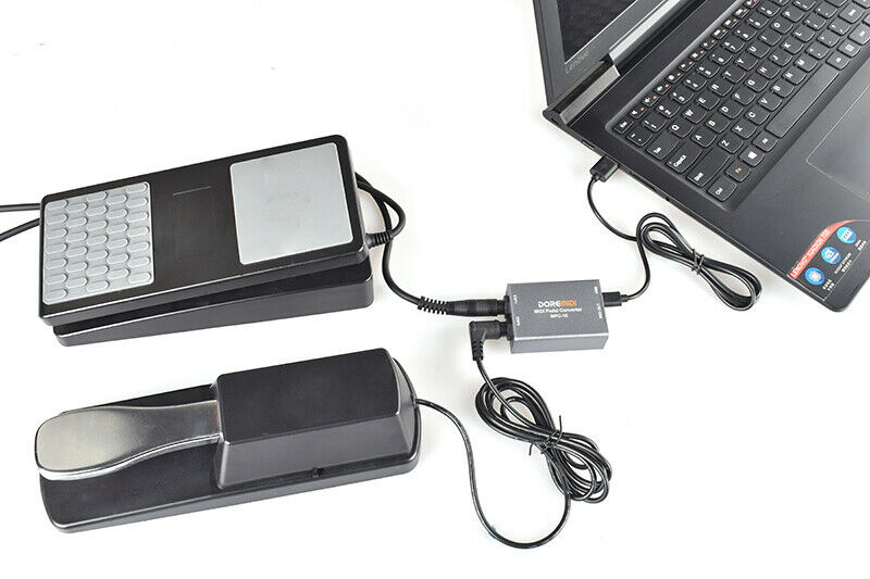 DOREMIDI Expression Pedal Converter Pedal Sustain Pedal Expander MPC-10 - Fresh Stock Dated December 2025