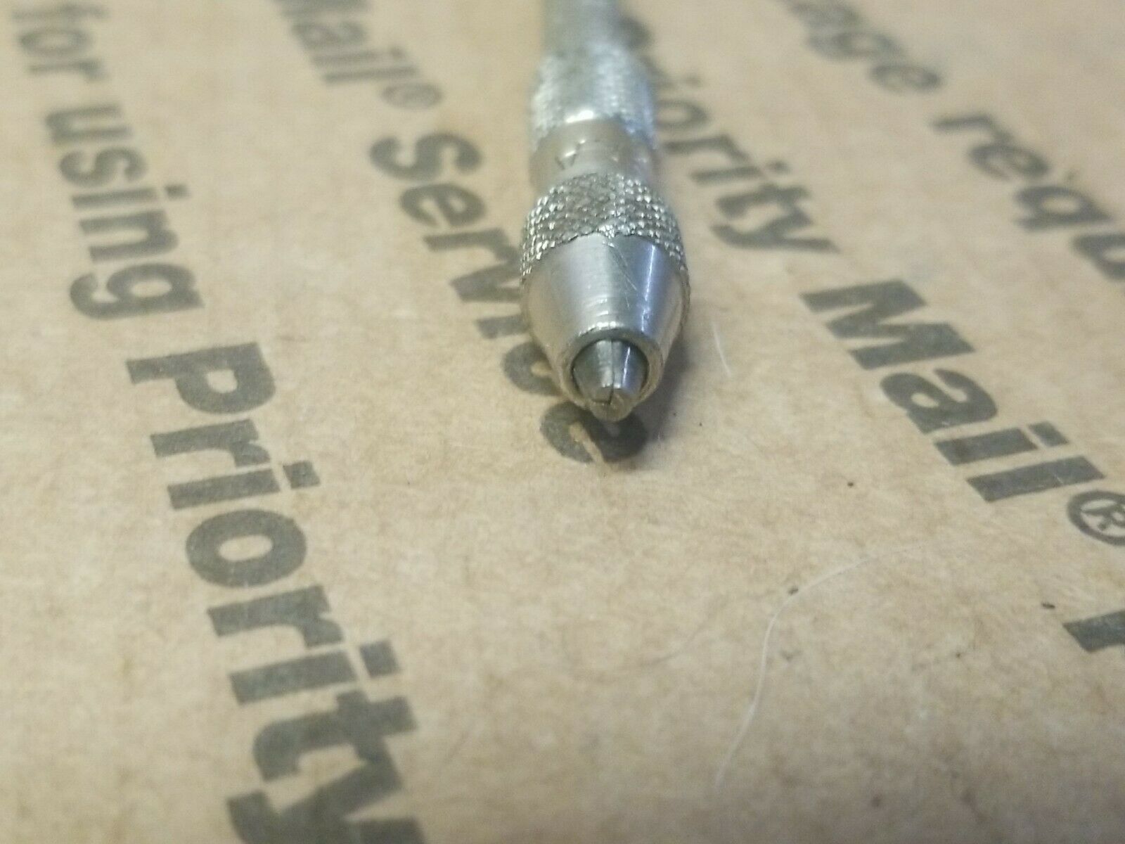 lightly used starrett A pin vise made in USA holder through - Fresh Stock Dated December 2025