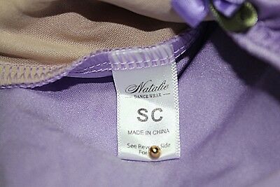 Natalie DANCE WEAR COSTUME Girl's  Size: M - Fresh Stock Dated December 2025