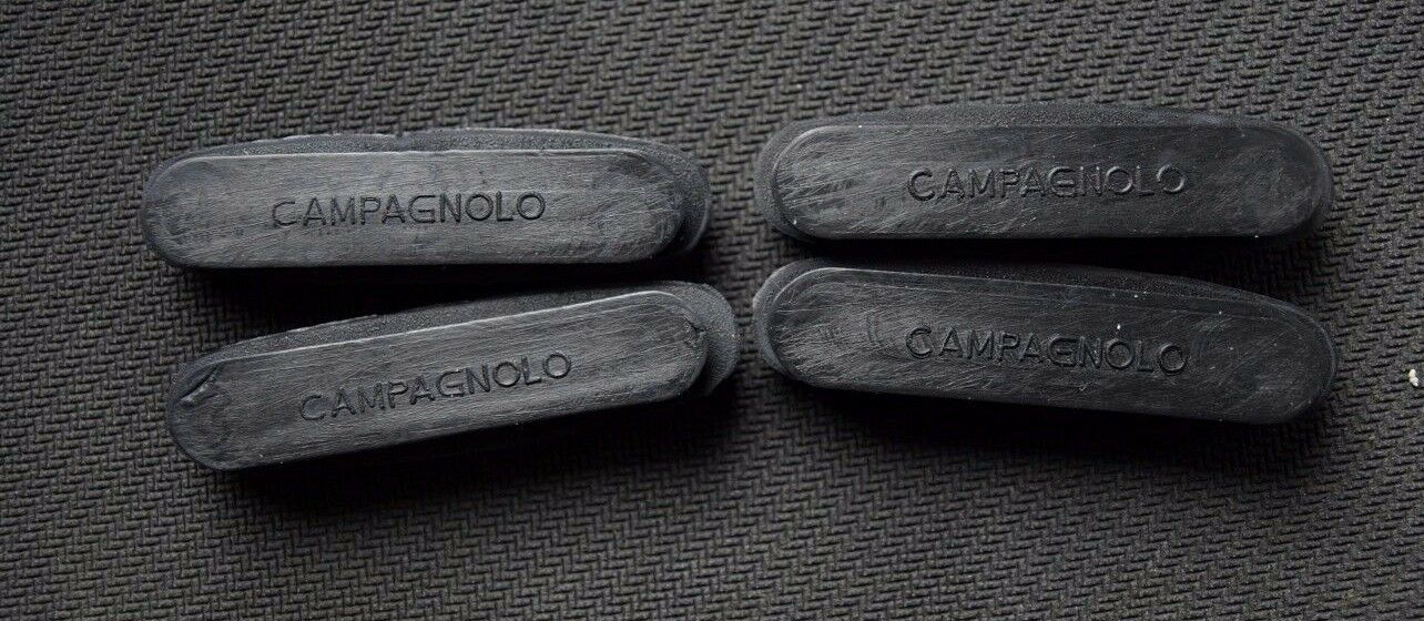 Vintage New Campagnolo Brake Pads - 4 pcs - two pairs - Fresh Stock Dated December 2025