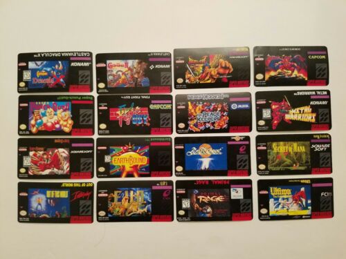 The Legend of Zelda Majora's Mask Label Replacement Sticker Precut NON HOLOGRAM! - Fresh Stock Dated December 2025