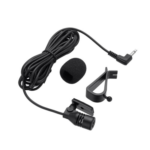 3.5mm Car Radio Stereo Microphone Vehicle External Mic for DVD GPS Audio US - Fresh Stock Dated January 2026