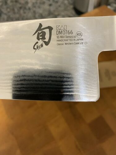 Shun 8” Western Cook’s Knife DM0766 - Fresh Stock Dated January 2026