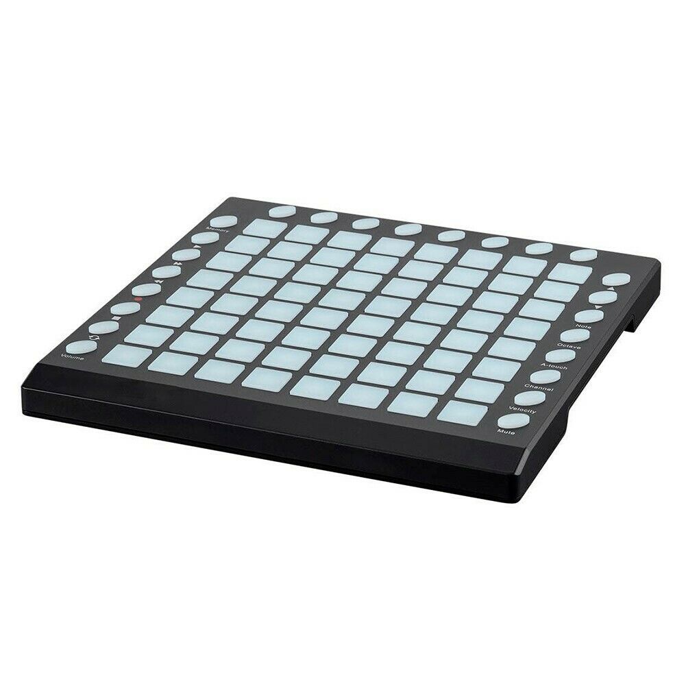 64x Pads 24x Buttons MIDI Grid Controller RGB USB Music Production Recording - Fresh Stock Dated December 2025