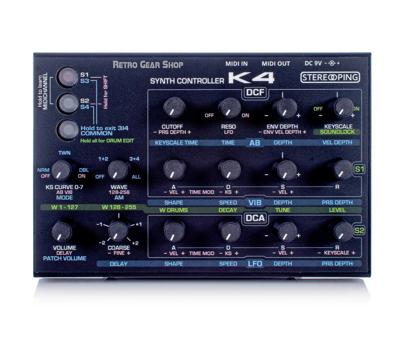 Stereoping CE-1 K4 Midi Controller for Kawai K4 / K4r Vintage Rare Synth - Fresh Stock Dated December 2025