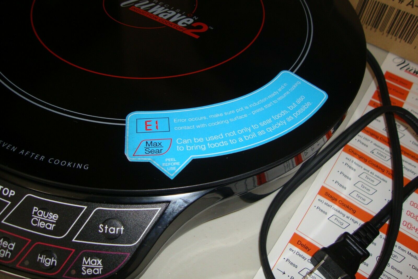 NuWave 2 Induction Cooktop 30151 - Fresh Stock Dated February 2026