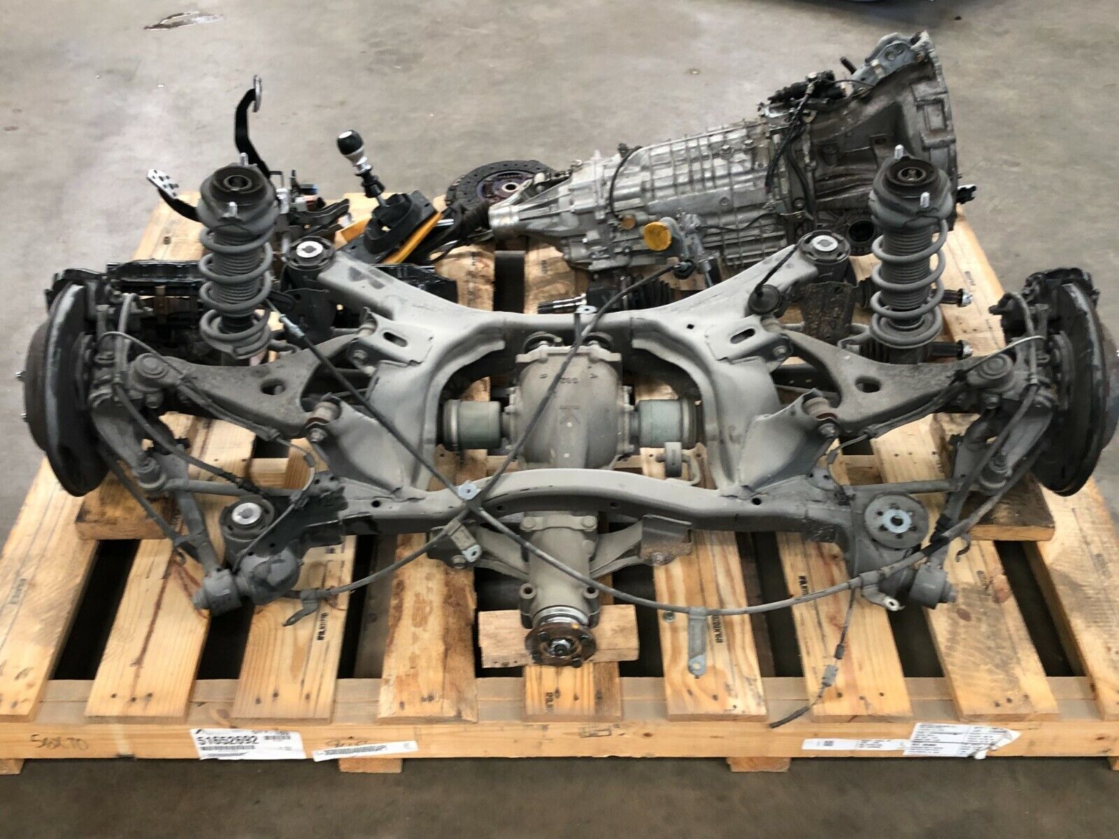 12 13 14 Subaru Impreza WRX STI Transmission + Axle + Brembo Swap 1252 OEM - Fresh Stock Dated December 2025
