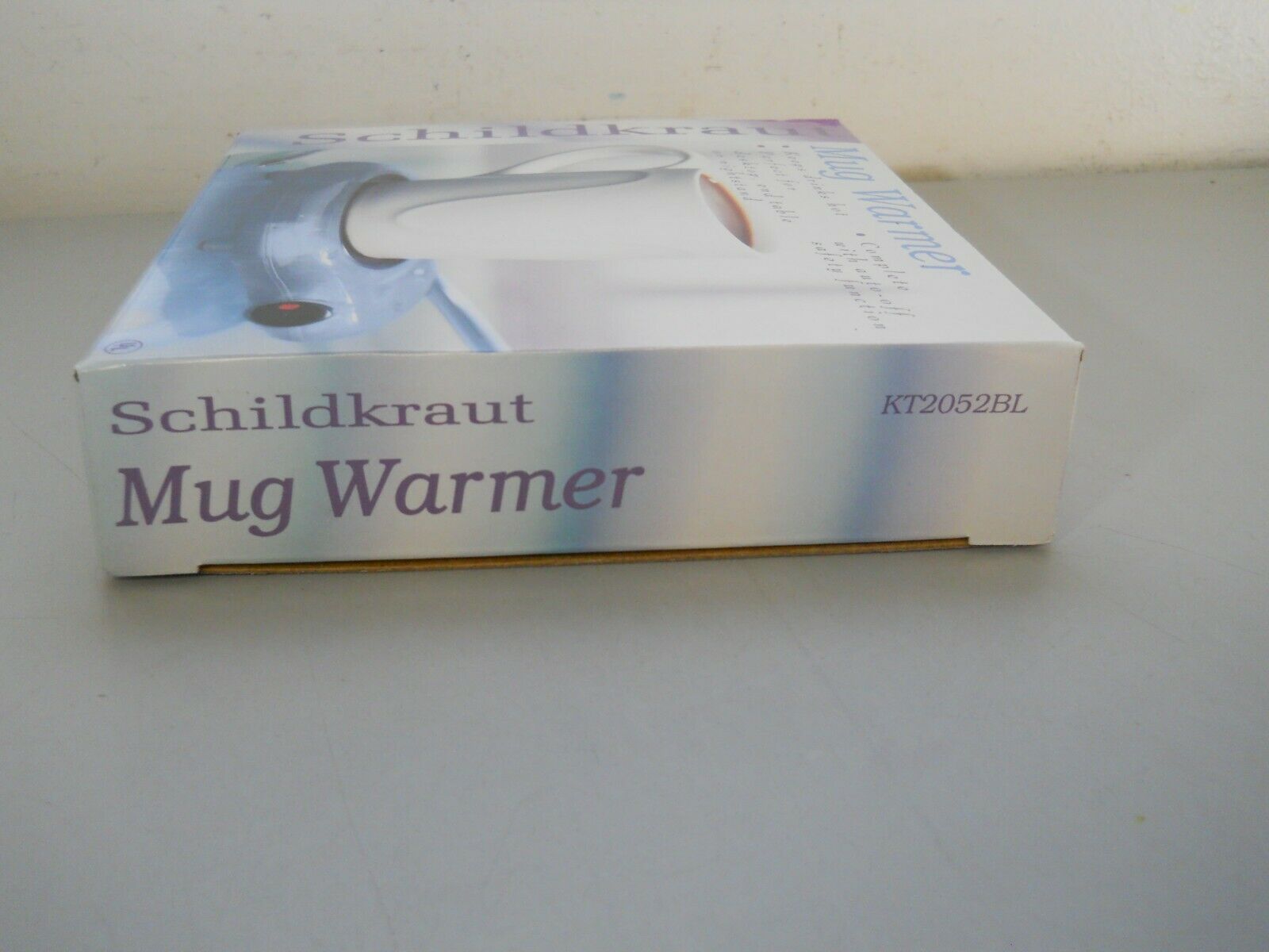 Blue Electric Mug Warmer Coffee Cup Hot Beverages for Home Office Auto-off New - Fresh Stock Dated February 2026