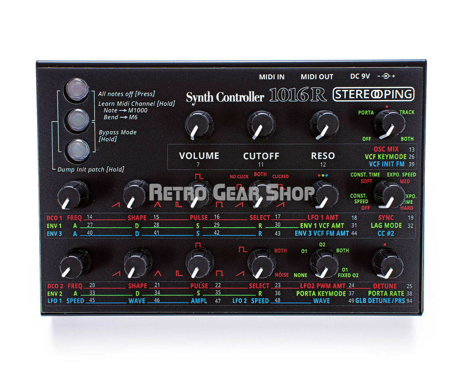 Stereoping 1016R Midi Controller for Oberheim Matrix 1000 6 6R Analog Synth - Fresh Stock Dated December 2025