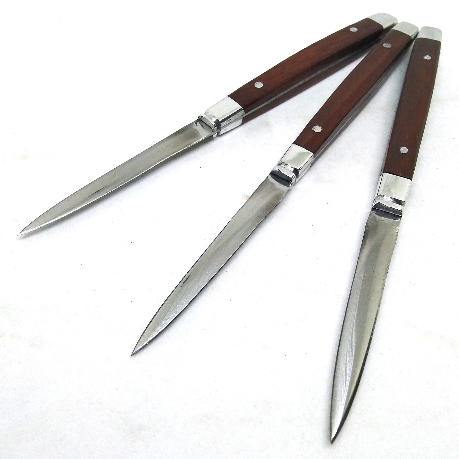 Thai Fruit knife Carving tool vegetable wood food kitchen stainless steel soap Z - Fresh Stock Dated February 2026