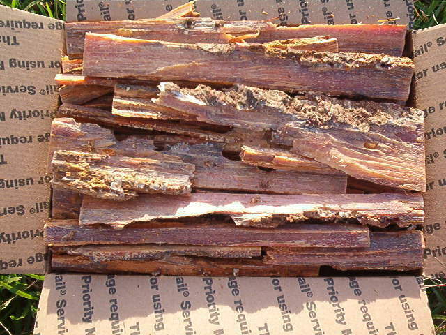 FAT LIGHTER KINDLING FIRE STARTERS FATWOOD RICH FIRE TINDER WOOD 7 lb.+ Mail Wt. - Fresh Stock Dated December 2025