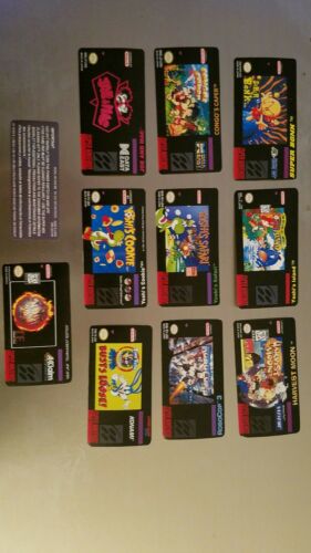 Nintendo 64 N64 Back label  Cartridge Replacement Game Label Sticker Precut - Fresh Stock Dated December 2025