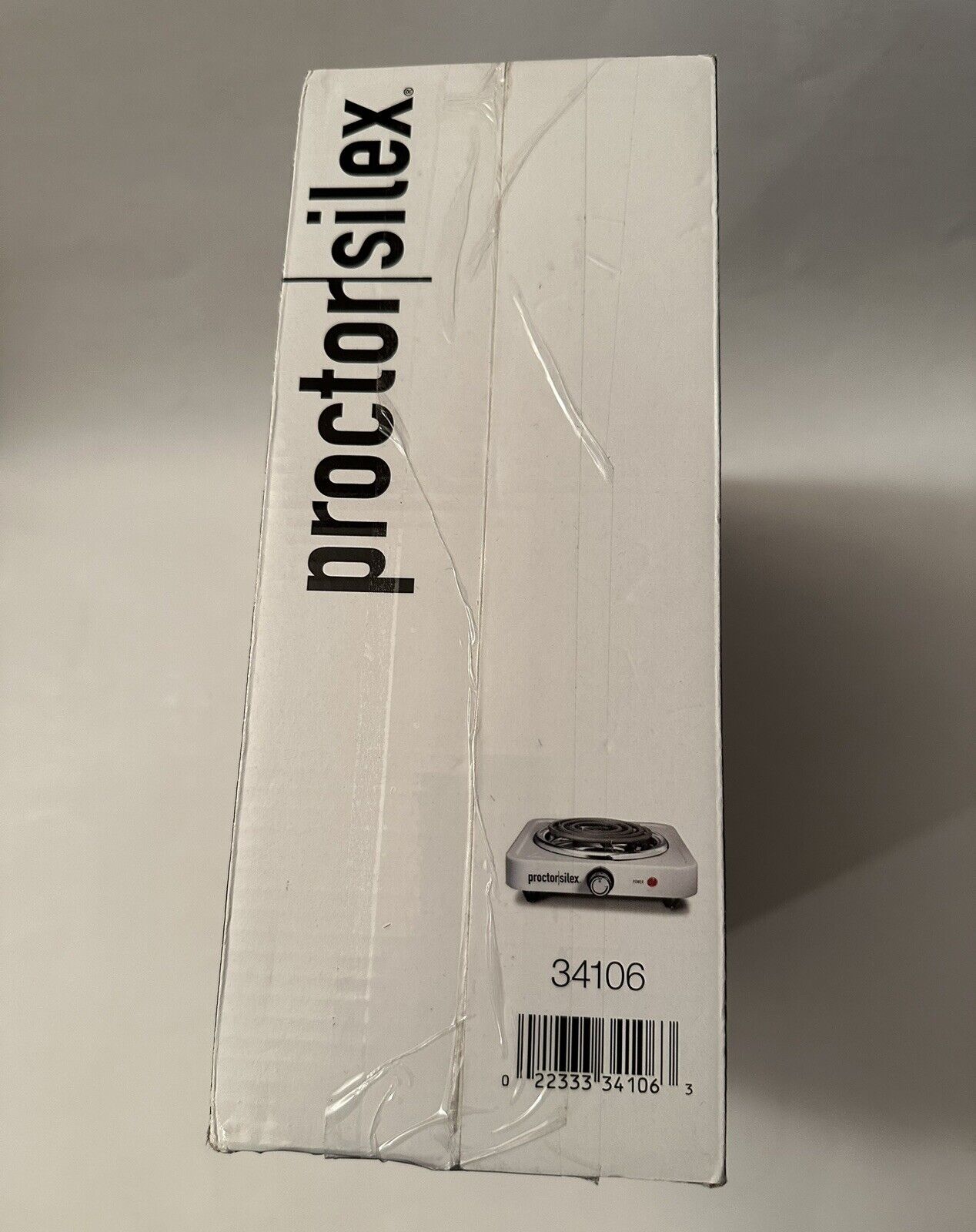 1200W PROCTOR SILEX Portable Electric Single Burner Cooktop Hot Plate Stove NEW! - Fresh Stock Dated January 2026