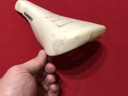 80’s Used Dyno Compe Or Detour White Viscount 2188 Seat OLD SCHOOL BMX - Fresh Stock Dated December 2025