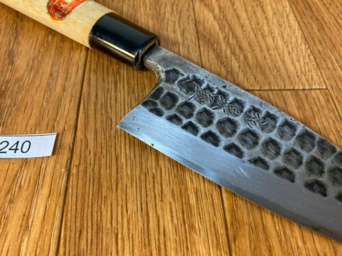Japanese Chef's Kitchen Knife DEBA Vintage hocho OLD from Japan 137/365mm UK240 - Fresh Stock Dated January 2026