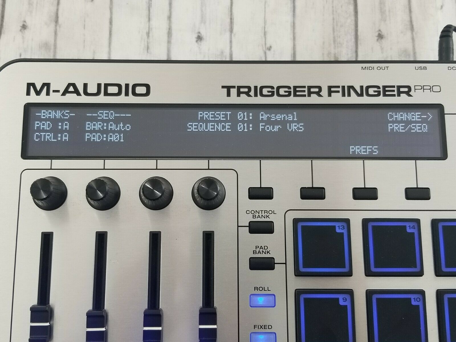 M-Audio Trigger Finger Pro Pad Controller & Step Sequencer With Box - Fresh Stock Dated December 2025