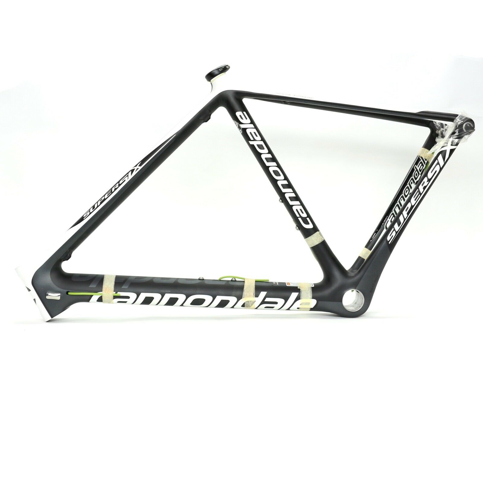 Cannondale 2011 SuperSix Di2 700c Frame Only 52cm Matte Black w/ White NOS - Fresh Stock Dated December 2025