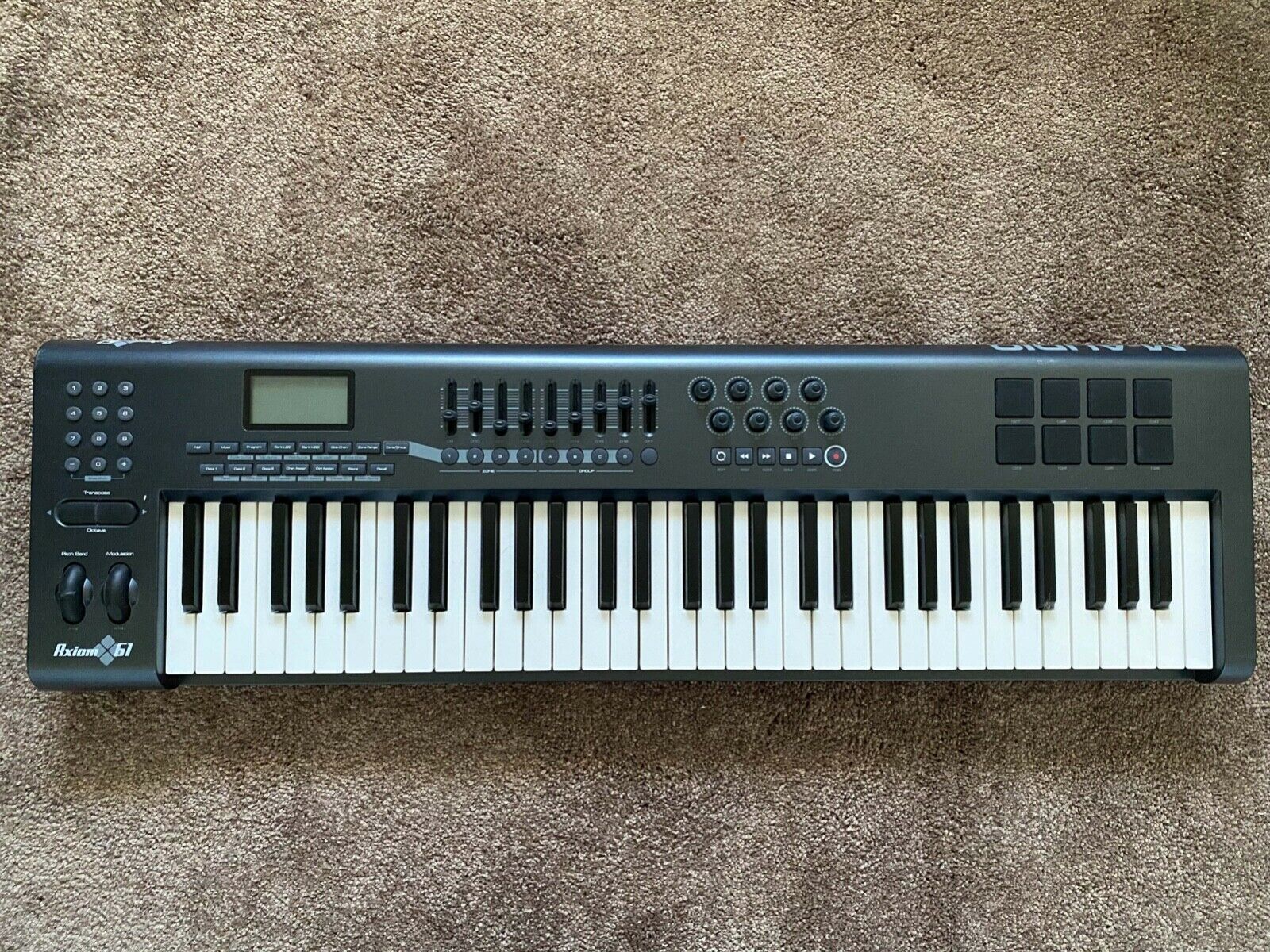 M-Audio Axiom 61 Keyboard Controller (Used) FREE LOCAL PICKUP IN BAY AREA - Fresh Stock Dated December 2025