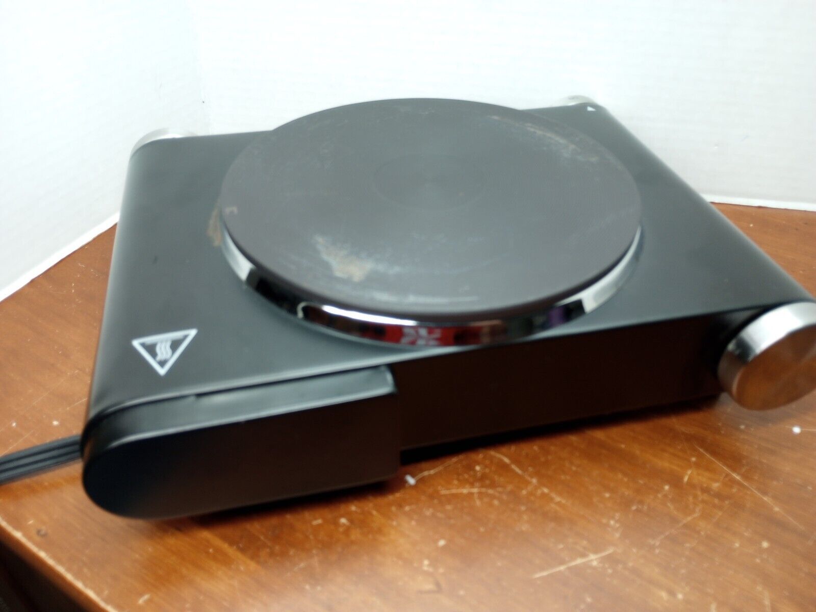 CUSIMAX Electric Hot Plate for Cooking Portable Single Burner 1500W Cast Iron - Fresh Stock Dated February 2026