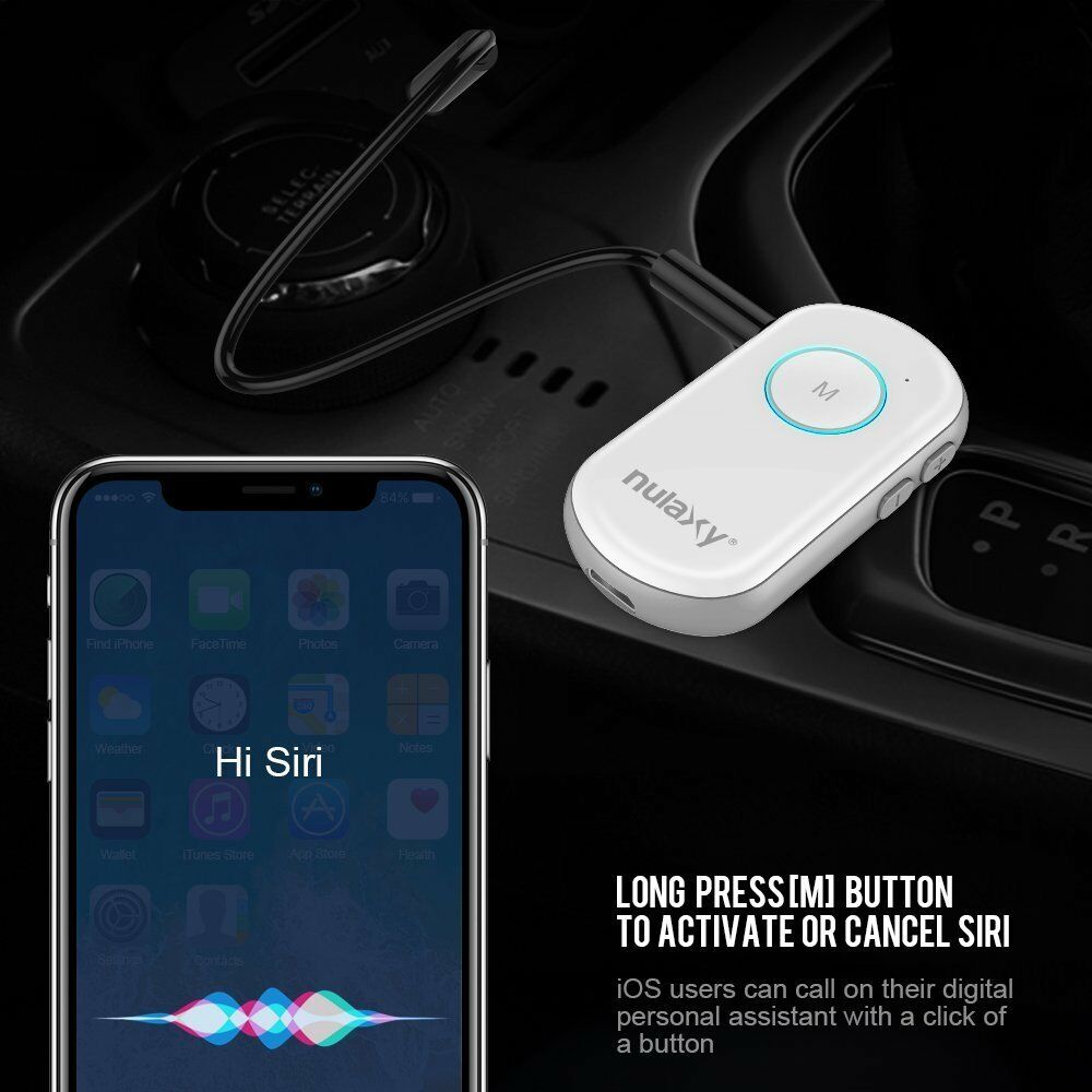 Wireless Bluetooth Receiver Car Or Home Aux Kit - Fresh Stock Dated December 2025