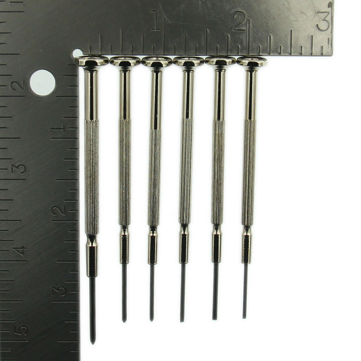 Mini Delta Screwdriver Set 6pc Watch Repair Straight Slotted Cross Phillips Head - Fresh Stock Dated December 2025