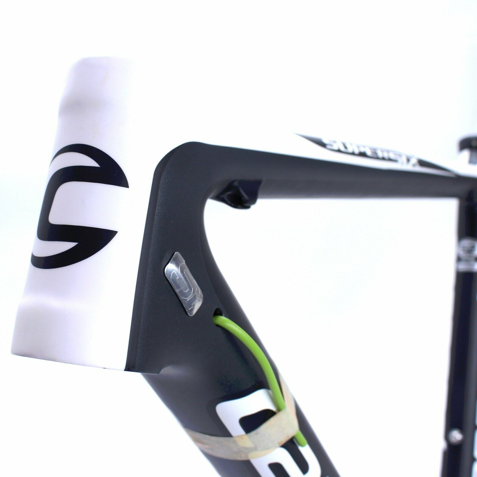 Cannondale 2011 SuperSix Di2 700c Frame Only 52cm Matte Black w/ White NOS - Fresh Stock Dated December 2025