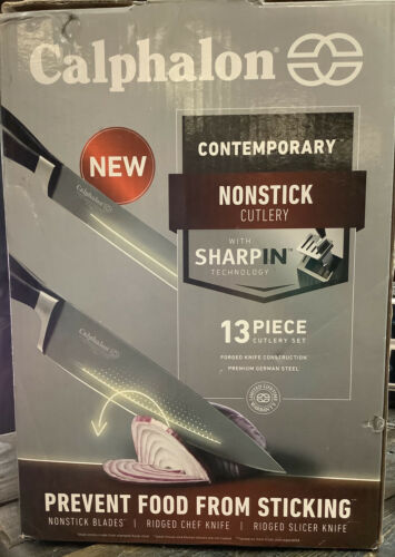 Calphalon 13 Piece Cutlery Set - Fresh Stock Dated January 2026