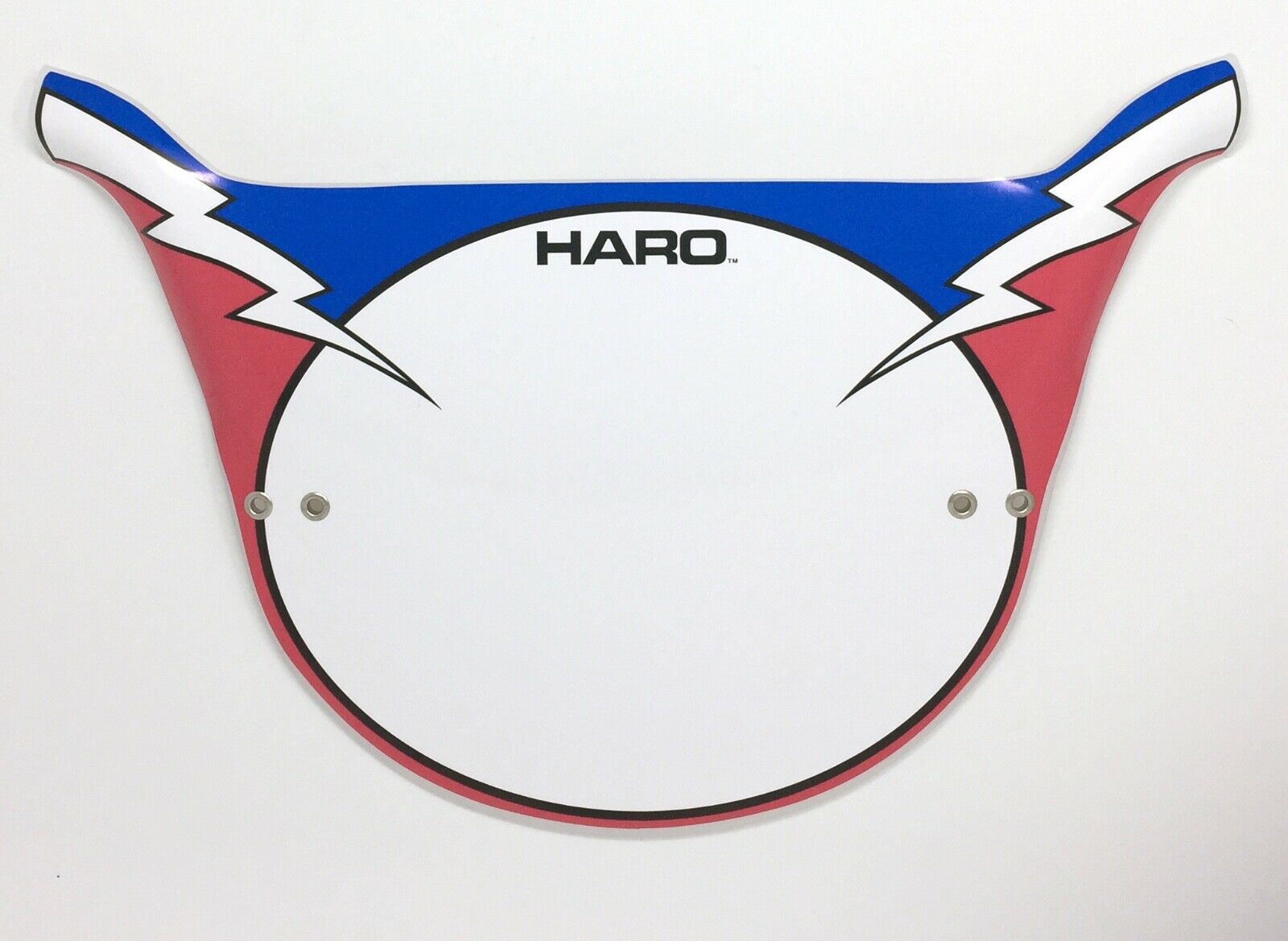 Haro Style Pro Plate. Lightning Bolt BMX Number Plates - Fresh Stock Dated December 2025