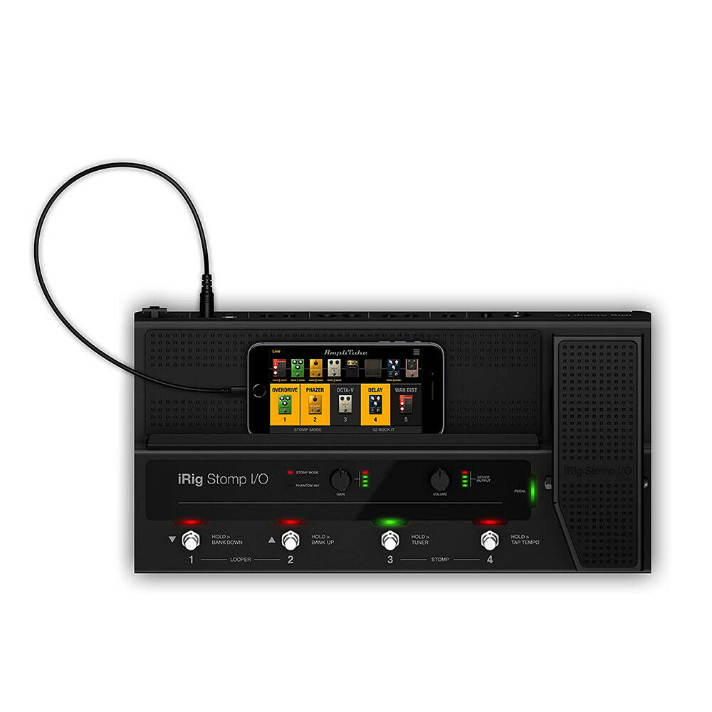 IK Multimedia iRig Stomp I/O Usb Pedalboard Controller - Fresh Stock Dated December 2025