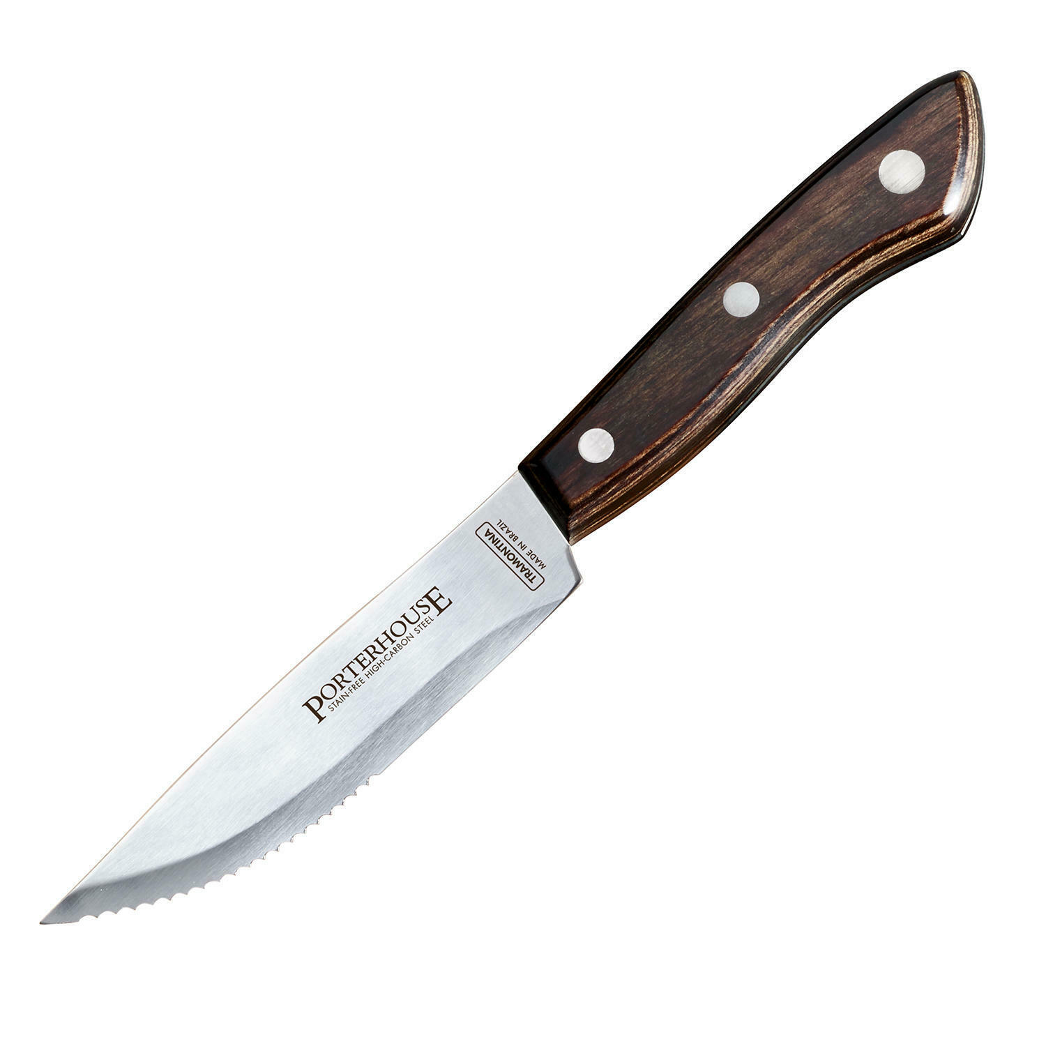 Tramontina 8-Piece Porterhouse Steak Knife Set, Pointed. - Fresh Stock Dated January 2026
