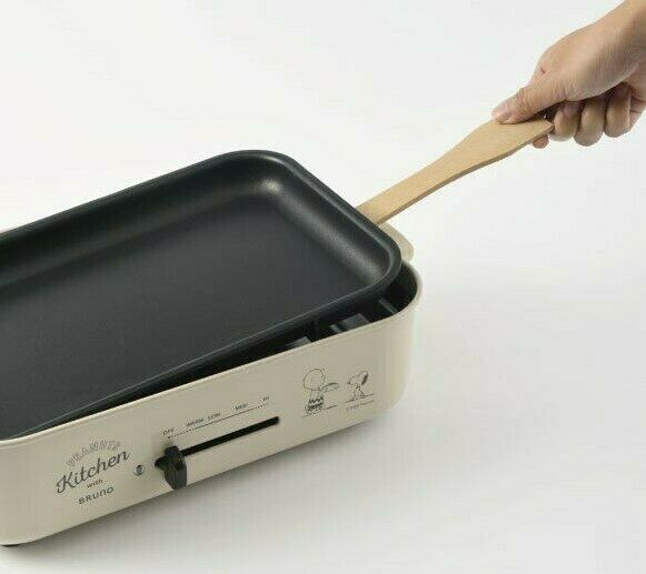 BRUNO Bruno PEANUTS Snoopy Compact Hot Plate BOE070 Japan - Fresh Stock Dated February 2026