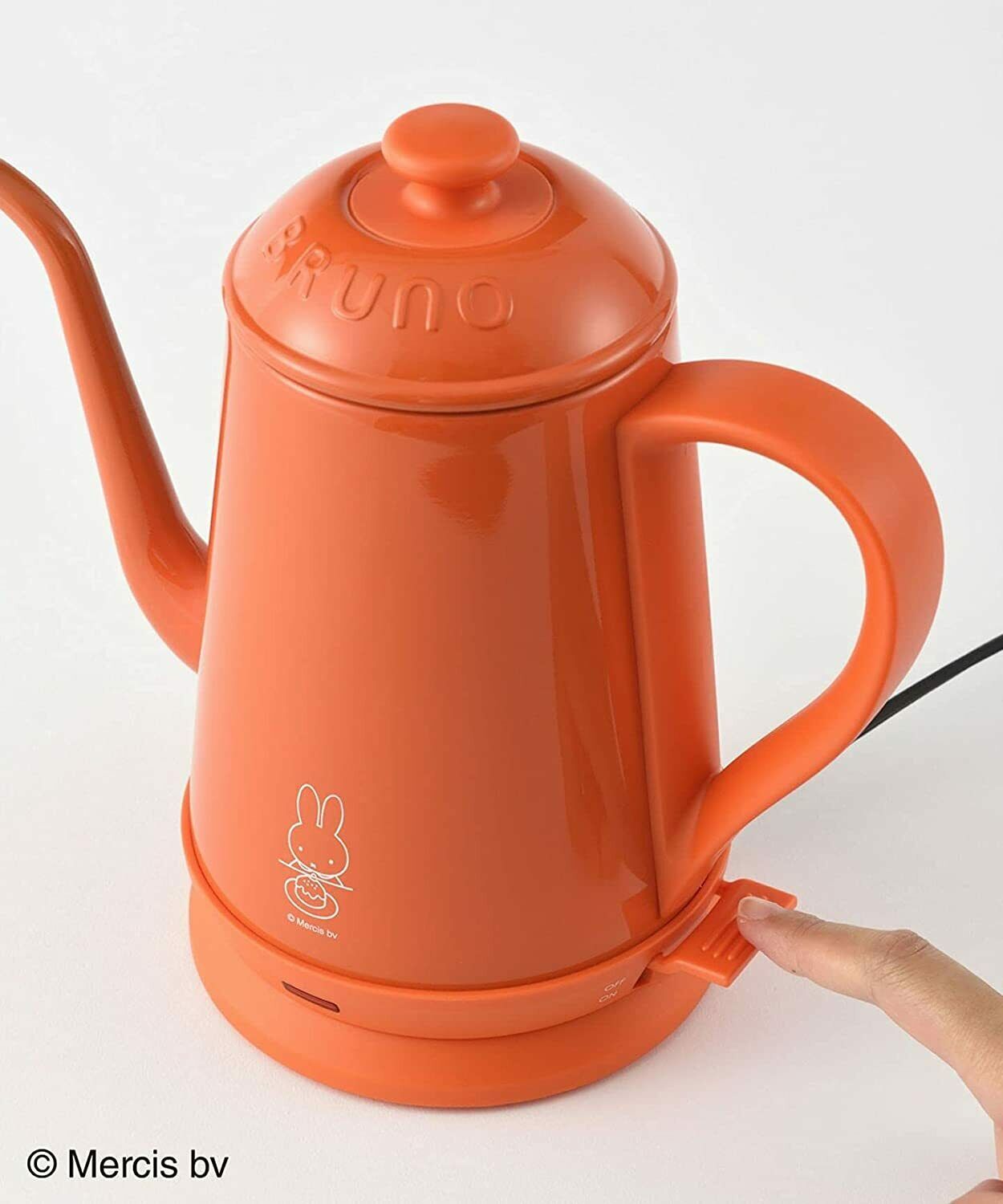 BRUNO Miffy Kettle Orange Miffy Max Capacity 1.0L - Fresh Stock Dated February 2026