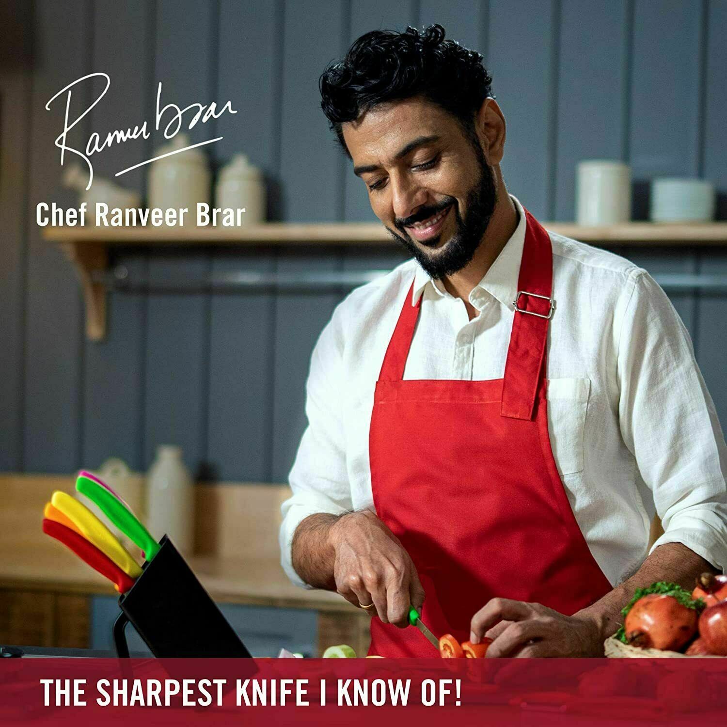 VICTORINOX Swiss Made 3-1/4 Inch Blade Kitchen Paring Knife- Serrated With Point - Fresh Stock Dated January 2026