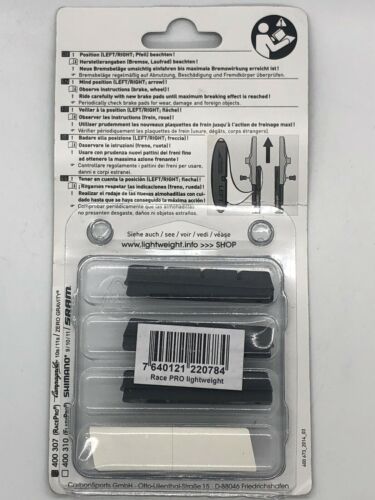 LIGHTWEIGHT Germany BREMSBELAG Carbon Brake Pads for Campagnolo by SwissStop - Fresh Stock Dated December 2025