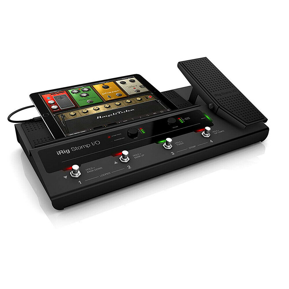 IK Multimedia iRig Stomp I/O Usb Pedalboard Controller - Fresh Stock Dated December 2025