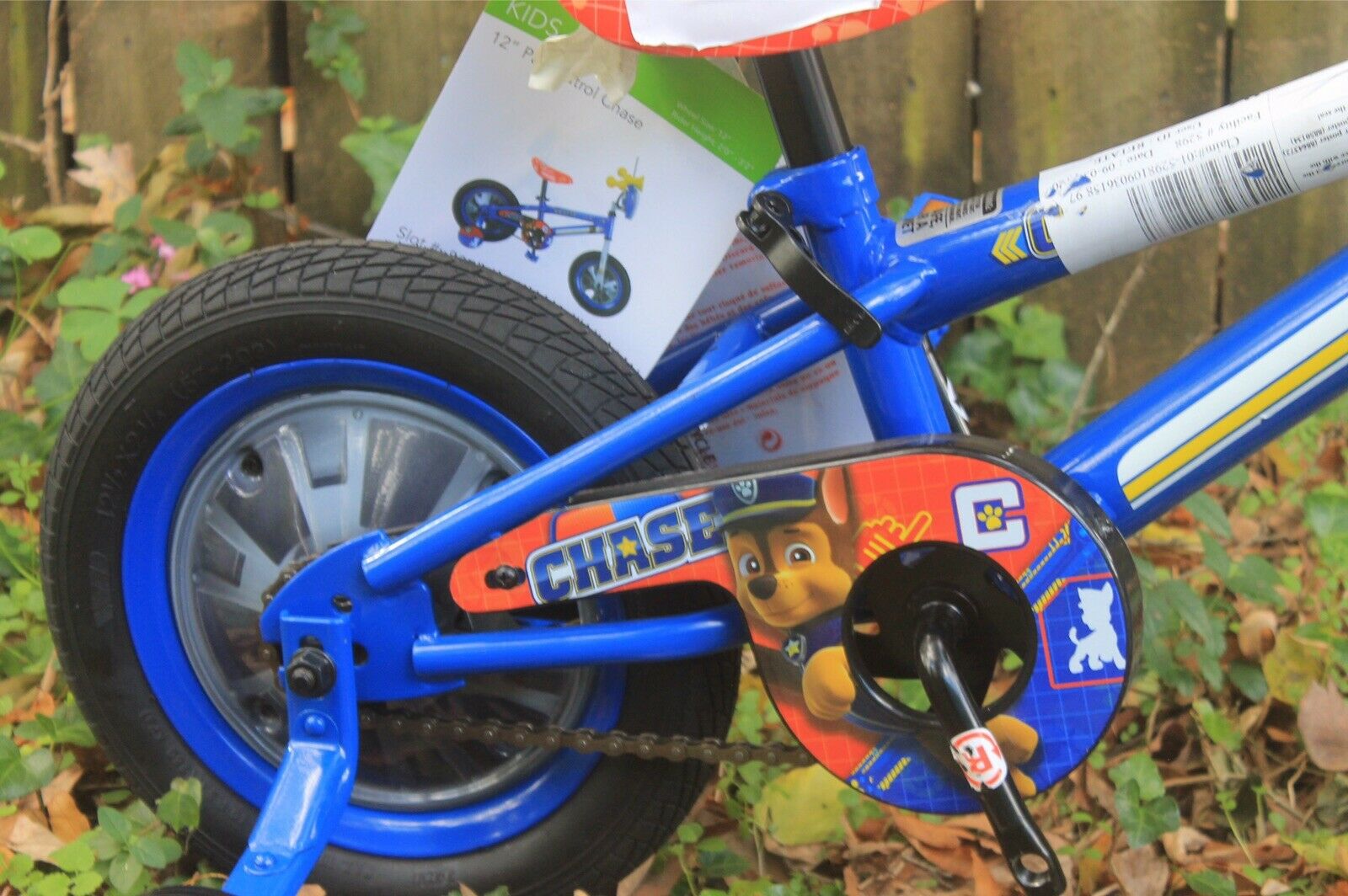 Nickelodeon's PAW Patrol: Chase Bicycle, 12-inch wheels, ages 2 - 4, blue, presc - Fresh Stock Dated January 2026