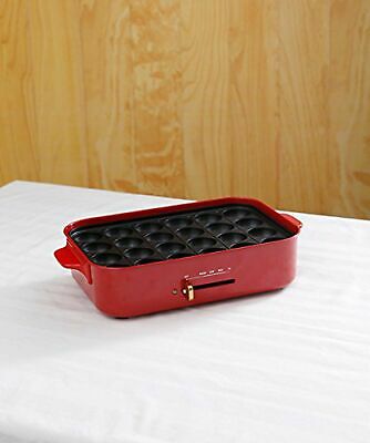 BRUNO compact hot plate BOE021-RD Japan Domestic AC:100 - Fresh Stock Dated February 2026