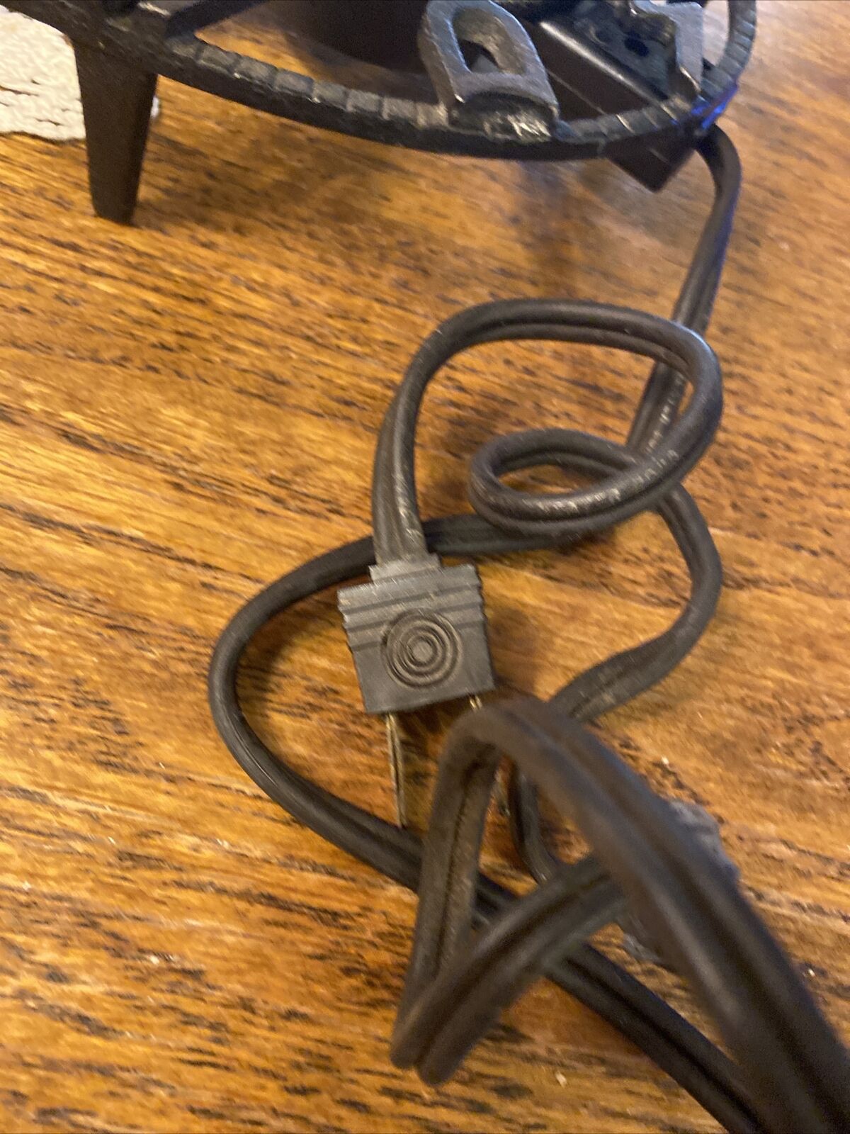 Vtg Crestmark Western Branding Iron Food Warming Hot Plate great For CANDLE - Fresh Stock Dated February 2026