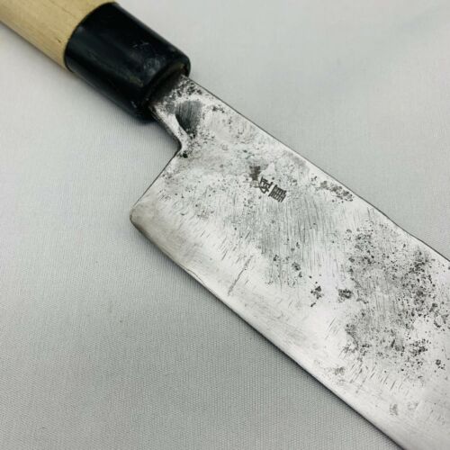 <Used> Japanese Chef's Kitchen Knife 重政 Nakiri  150/300 From Japan SS751 - Fresh Stock Dated January 2026