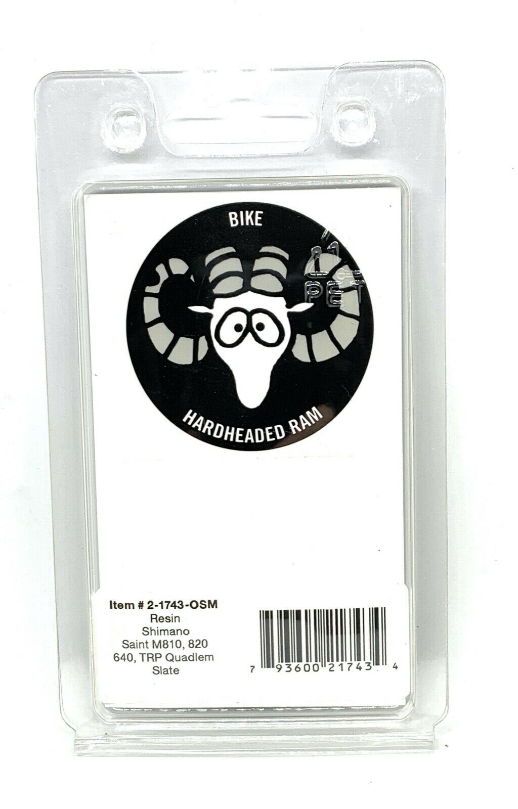 2 Pair Bike brake pads resin for Shimano L03A Saint-M-810-820-640, Zee M640, - Fresh Stock Dated December 2025