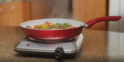 Electric Cooktop Stove Portable One 1 Burner Ceramic Glass Hot Plate Cooking - Fresh Stock Dated February 2026