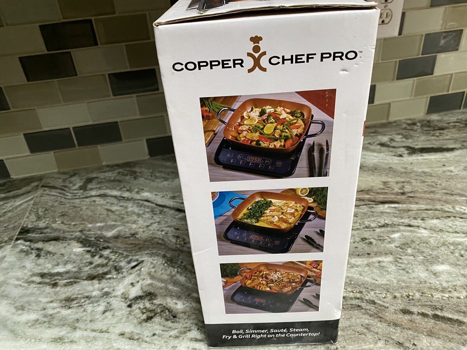 Copper Chef Pro Precision Induction Cooktop with 9.5 inch Casserole Fry Pan💥New - Fresh Stock Dated February 2026