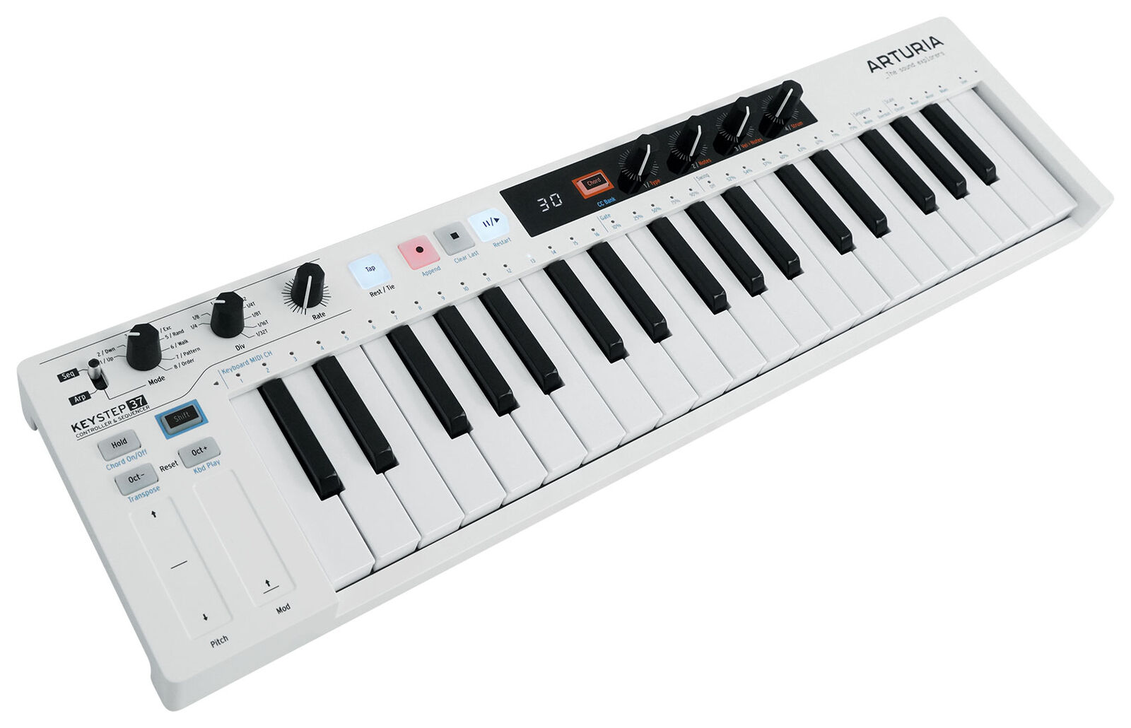Arturia KeyStep 37-Key Sequencer USB MIDI DJ/Studio Keyboard Controller + Stand - Fresh Stock Dated December 2025